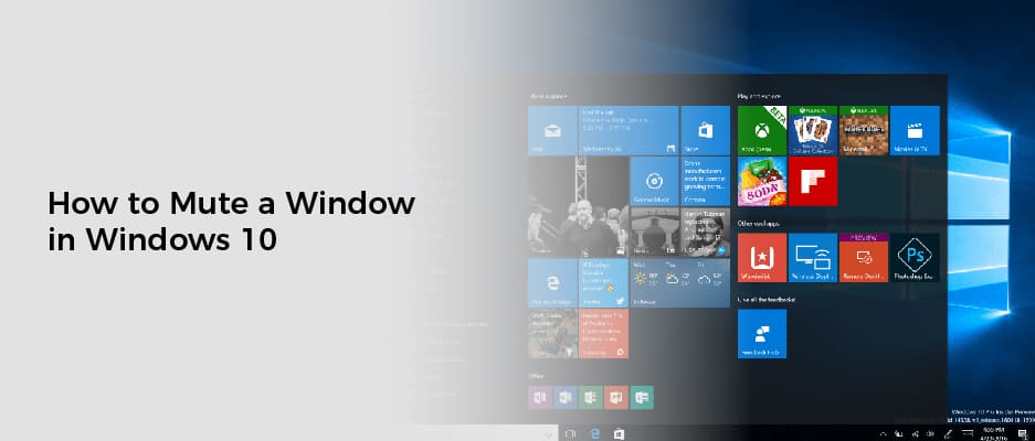 How to Mute a Window in Windows 10