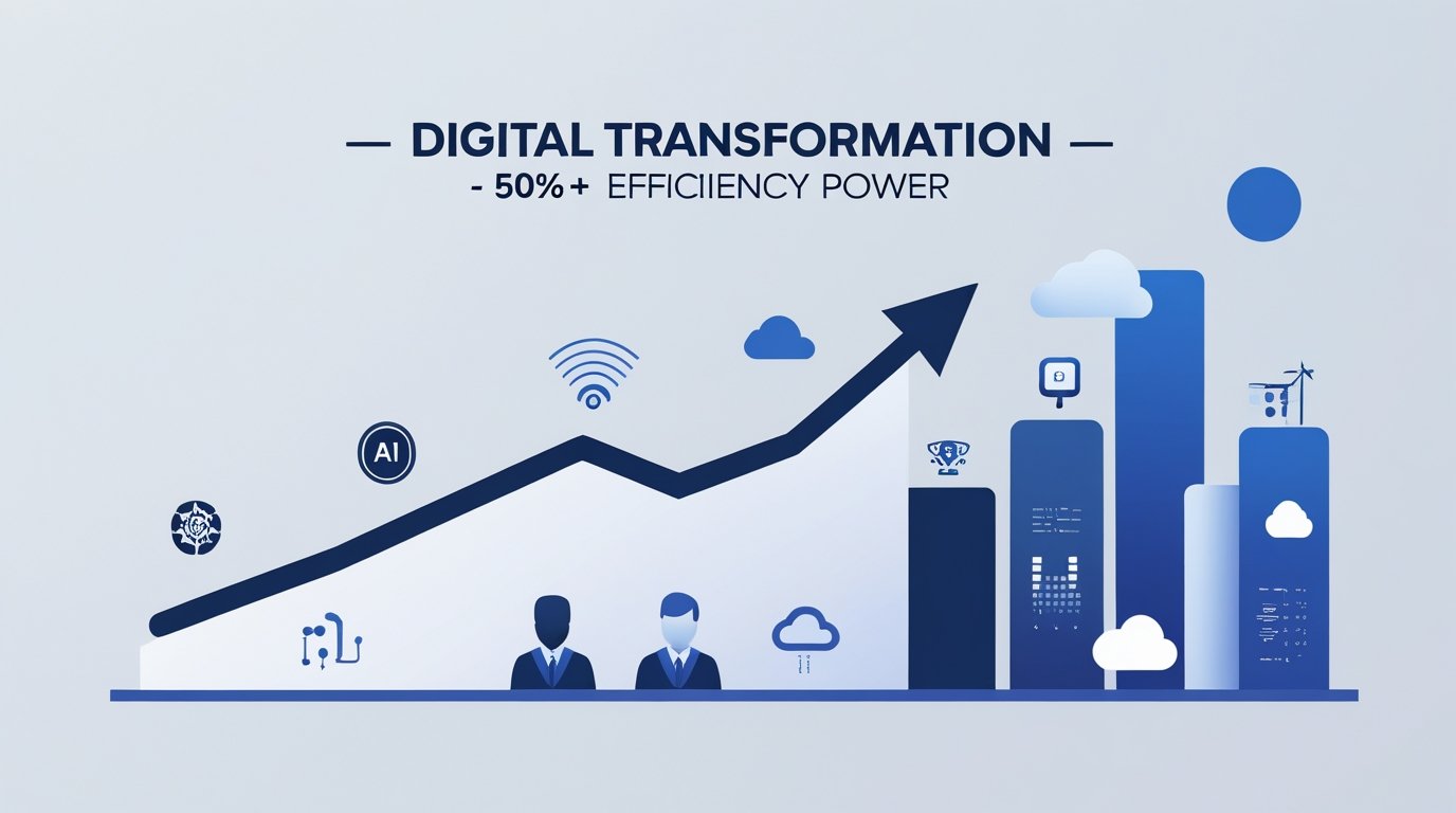 Digital Transformation | 50%+ Efficiency Power